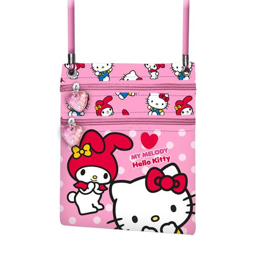 Sac à Bandoulière Action V. - Hello Kitty Lovely - Rose - Taille Unique