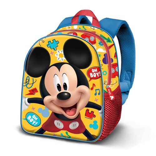 Sac à Dos 3D Elite - Disney Mickey Mouse Boy - Jaune - Taille Unique