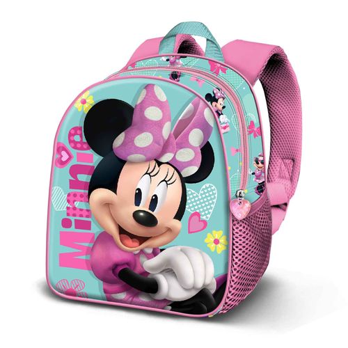 Sac à Dos 3D Elite - Disney Minnie Mouse Pose - Rose - Taille Unique