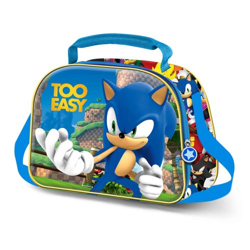 Sac Repas 3D - Sonic Easy - Bleu - Taille Unique