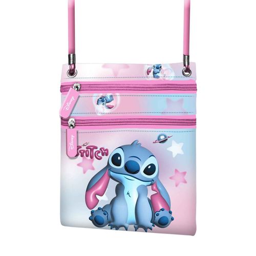 Sac à Bandoulière Action V. - Disney Lilo et Stitch Cosmic - Rose - Taille Unique
