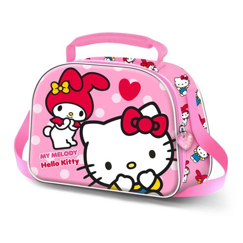 Sac Repas 3D - Hello Kitty Lovely - Rose - Taille Unique