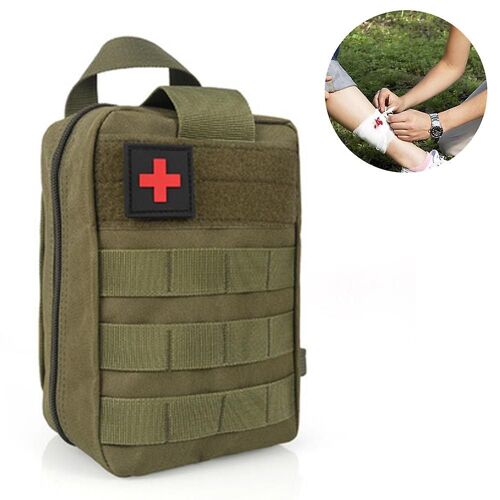 Trousse De Premiers Secours Tactique Bran - Sac Médical D'urgence Pour Les Voyages, Le Vélo Et Les Activités De Plein Air - Résistant À L'eau 