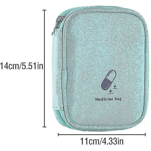 Trousse De Premiers Secours Portable (Lot De 2) - Sacs À Médicaments Vides Et Élégants Pour Les Voyages, Le Camping Et Les Secours 