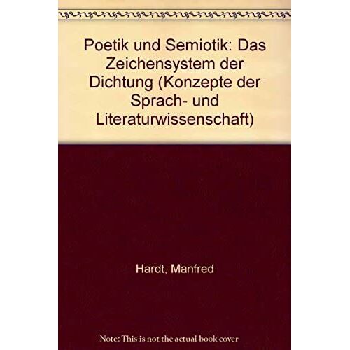 Poetik Und Semiotik