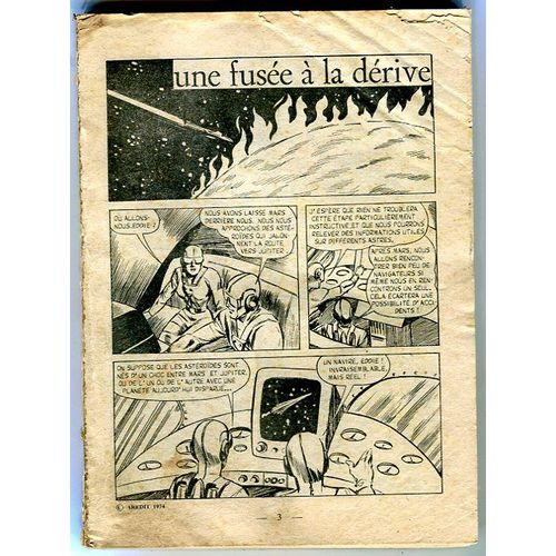 Atome Kid - N°13 : Une Fusée A La Dérive - Sans Couverture
