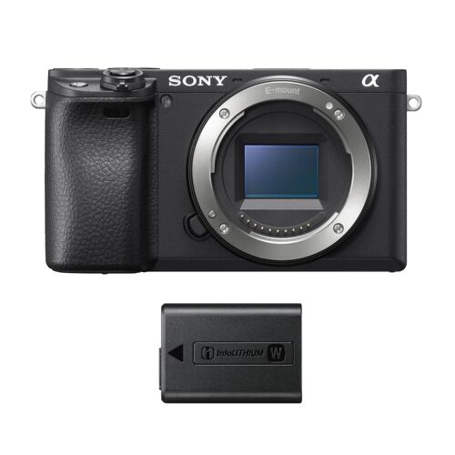 SONY A6400 hybride 24.2 mpix Body Noir + NP-FW50 Batterie