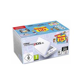 New Nintendo 2DS XL - blanc/Lavande & Tomodachi Life Préinstallé