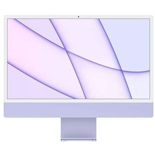 iMac 24" 2021 M1 3,2 Ghz 8 Go 256 Go GPU 8 c?urs Violet - Reconditionné - Excellent état