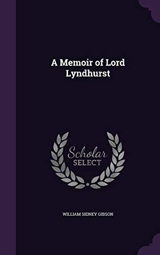 A Memoir Of Lord Lyndhurst