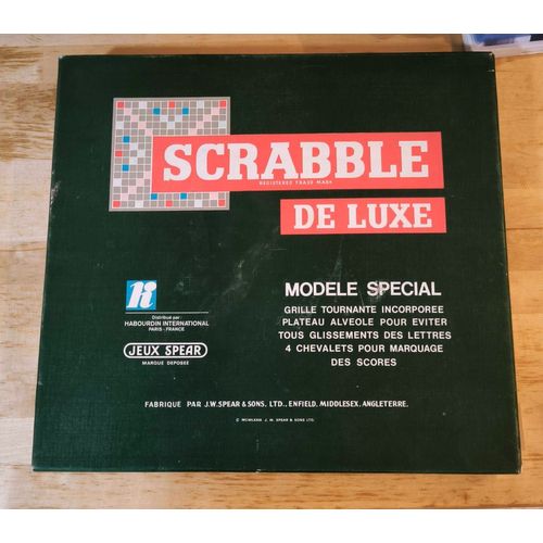 Scrabble Deluxe Modèle Spécial