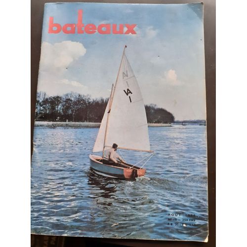Bateaux Revue Aout N°15 Aout 1959