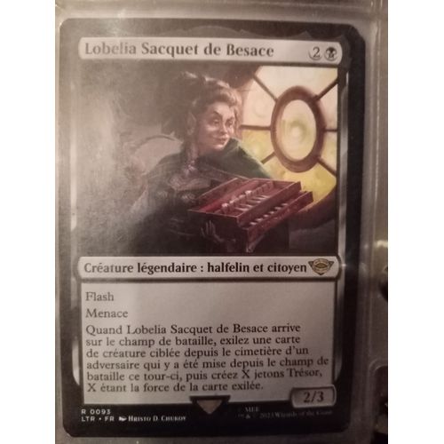 Lobelia Sacquet De Besace Le Seigneur Des Anneaux Carte Magic