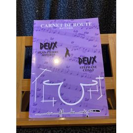 Joffres & Cédat Deux À Deux Carnet De Route Partition Batterie Au Fil Des Mots
