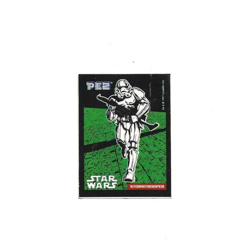 Stikers Star Wars Stormtrooper 1997^Pez