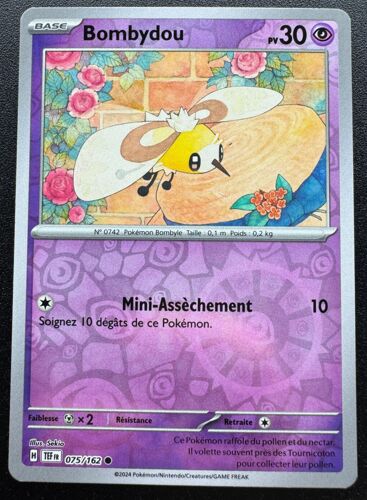 Carte Pokemon Bombydou Reverse 075/162 - Ev5 Forces Temporelles