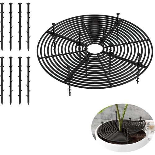 Kalanka-Lot De 2 Grilles De Pot De Fleurs - 30 Cm - Protection Pour Pot De Fleurs - Protection Pour Pot De Fleurs - Pour Protéger Les Enfants Et Les Animaux Domestiques