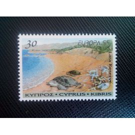Timbre Chypre Y T 935 Parc Naturel De La Plage De La Réserve De Lara, Tortue De Mer Verte (Chelonia) 1999 ( 071106 )