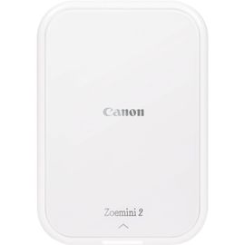 Canon Zoemini 2 - Imprimante - couleur - zinc - 50.8 x 76.2 mm - 313 x 500 ppp - jusqu'à 0.83 min/page (mono) / jusqu'à 0.83 min/page (couleur) - capacité : 10 feuilles - Bluetooth 5.0 - blanc