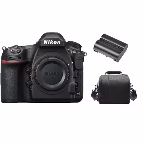 NIKON D850 reflex 45.7 mpix Body + Sac + EN-EL15A Batterie