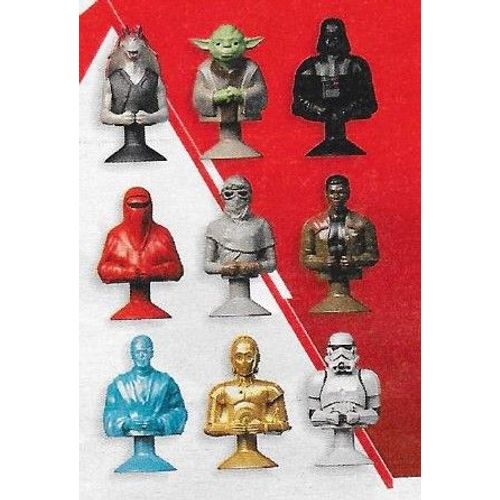 figurine Star Wars Micro Popz de chez leclerc ,au choix.
