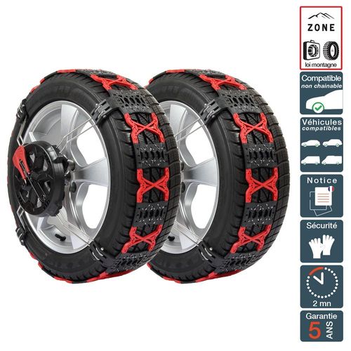 Chaine Neige Montage Frontal Et Tension Automatique Pneu 305/35r19