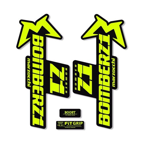 Autocollants Compatible Avec De Fourche De Vélo Marzocchi Bomber Z1