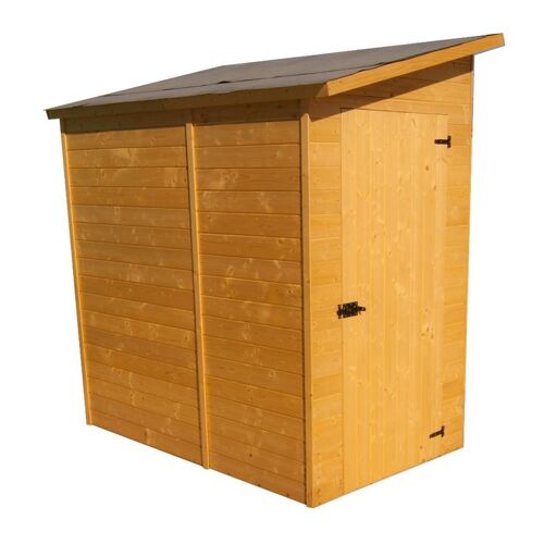 Abri Mural Pour 2-Roues Et Mobilier Avec Porte Latérale