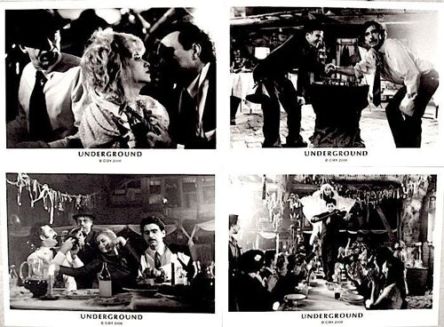 Underground : Jeu De 4 Photos Argentique Cinématographique - Format 13x18 Cm - De Et Avec Emir Kusturica, Slavko Stimac, Lazar Ristovski, Mirjana Jokovic, Miki Manojlovic - 1995