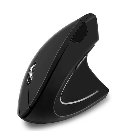 Souris de jeu verticale sans fil 2.4G, 6 touches, USB, 2400DPI, pour PC, ordinateur portable, bureau et maison