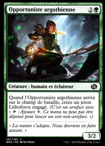Opportuniste Argothienne - Magic - La Guerre Fratricide - C - 167/287