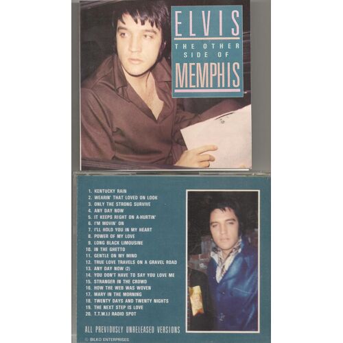 Elvis Presley The Other Side Of Memphis Cd 19 Inédits 1969