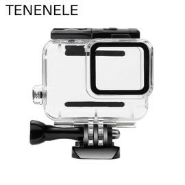 Accessoire de caméra d'action pour GoPro Hero 7 argent 30M plongée sous-marine boîtier étanche pour Gopro Hero7 boîtier de caméra de Sport blanc