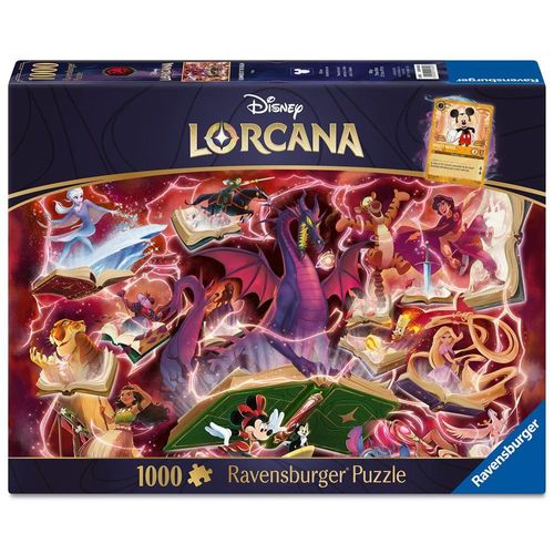 PUZZLE 1000 PIÈCES LORCANA RAVENSBURGER RUBY