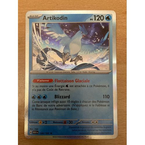 (2263) Artikodin 144/165 Pokemon 