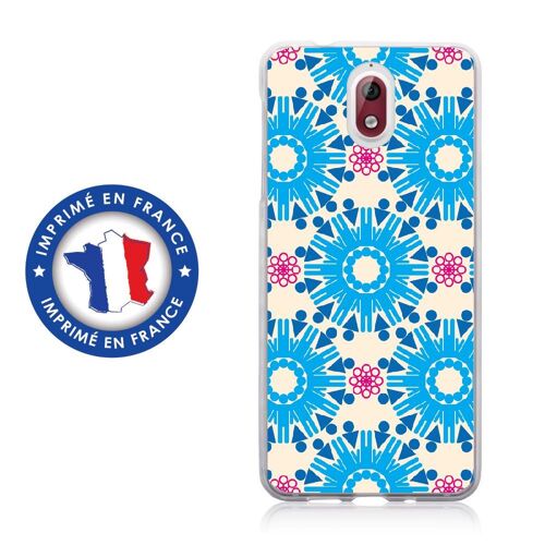 Coque Souple Pour Nokia 3-1 Avec Impression Motifs Ronds En Forme De Bonhommes 2