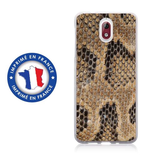 Coque Souple Pour Nokia 3-1 Avec Impression Motifs Peau De Serpent