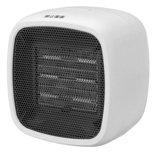 400W Mini Ventilateur De Chauffage électrique à Ions Négatifs De Bureau à Faible Bruit pour Le Bureau à Domicile,Blanc