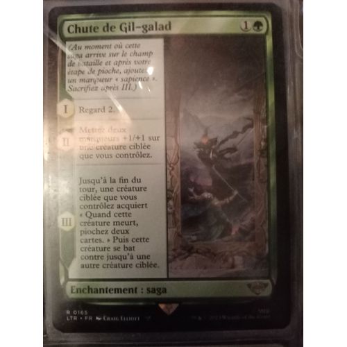 Chute De Gil-Galad Le Seigneur Des Anneaux Carte Magic
