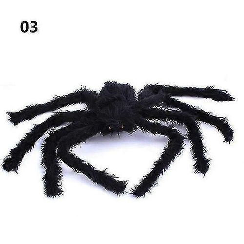 Super Grande peluche araignée pour les décorations de fête d'Halloween 30cm, 50cm, 75cm-75 cm