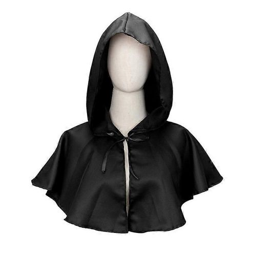 Cape D'halloween, Costume De Cosplay, Poncho À Capuche Pour Hommes Et Femmes