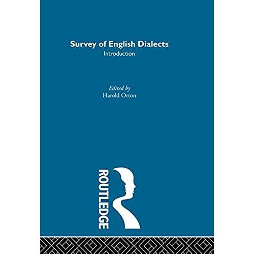 Survey Eng Dialects-Introdctn