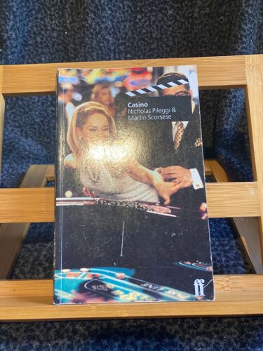 Nicholas Pileggi & Martin Scorcese Casino Script Ed. Faber & Faber 1996 Anglais