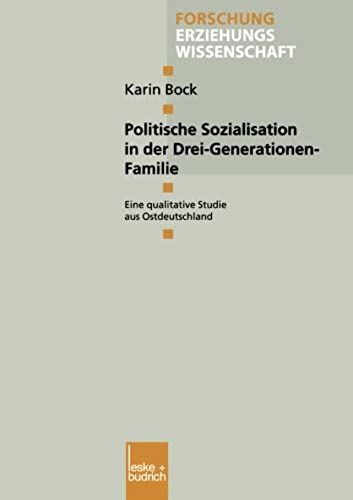 Politische Sozialisation In Der Drei-Generationen-Familie