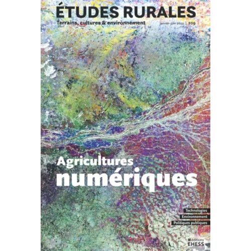 Études Rurales N°209 - Agricultures Numériques