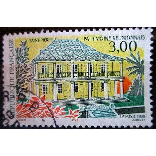 1998. F3144: Patrimoine Réunionnais St-Pierre.