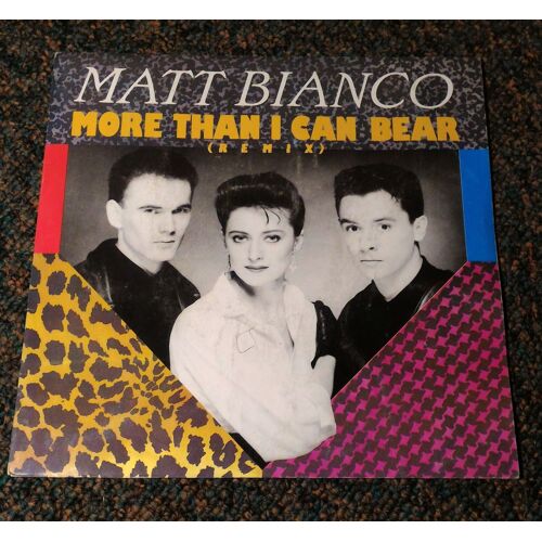 Matt Bianco - More Than I Can Bear - 45 Tours - Occasion