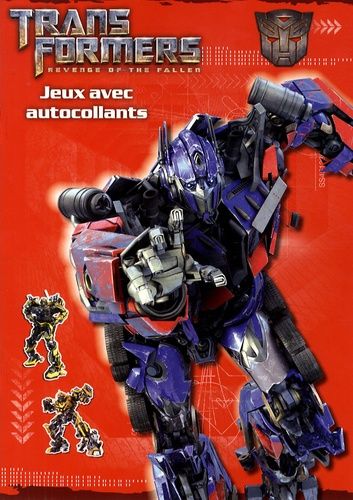 Transformers Movie 2 - Jeux Avec Autocollants