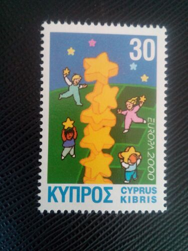 Timbre Chypre Y T 964 Europa (C.E.P.T.) - Tour Des Etoiles 2000 ( 071106 )