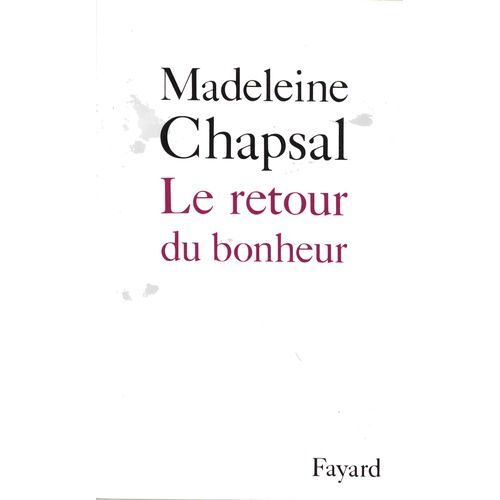 Le Retour Du Bonheur